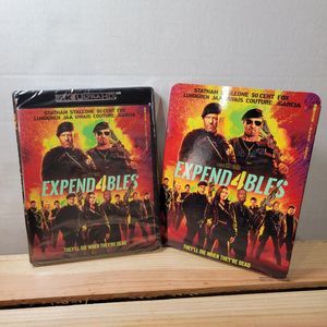 4KULTRAHD/BLURAY/DIGITAL Expend4bles (Expendables 4) w/ slip cover SEALED